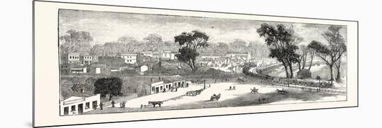 Opening of the Deniliquin and Echuca Railway: Echuca, South Australia, 1876-null-Mounted Giclee Print