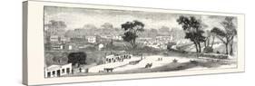 Opening of the Deniliquin and Echuca Railway: Echuca, South Australia, 1876-null-Stretched Canvas