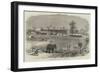 Opening of the East Indian Railway, the Burdwan Station-null-Framed Giclee Print