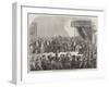 Opening of the First Cape Parliament, in the State-Room, Cape Town-null-Framed Giclee Print