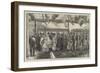 Opening of the First Railway in Japan, Arrival of the Mikado-Felix Regamey-Framed Giclee Print