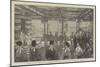 Opening of the First Railway in Japan-Felix Regamey-Mounted Giclee Print