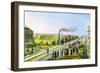 Opening of the First Railway Line from St Petersburg to Pavlovsk, Russia, 1830S-null-Framed Giclee Print