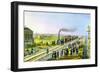 Opening of the First Railway Line from St Petersburg to Pavlovsk, Russia, 1830S-null-Framed Giclee Print