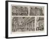 Opening of the Grand Hotel, Trafalgar Square-null-Framed Giclee Print