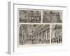 Opening of the Grand Hotel, Trafalgar Square-null-Framed Giclee Print