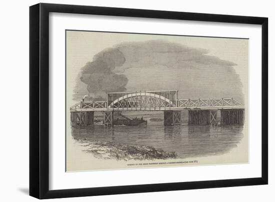 Opening of the Great Northern Railway, Bardney-Bridge-null-Framed Giclee Print