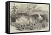 Opening of the Imperial Petropolis Railway, Brazil, Benediction of the Locomotives-null-Framed Stretched Canvas