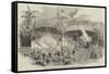 Opening of the Imperial Petropolis Railway, Brazil, Benediction of the Locomotives-null-Framed Stretched Canvas