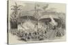 Opening of the Imperial Petropolis Railway, Brazil, Benediction of the Locomotives-null-Stretched Canvas