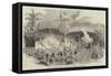 Opening of the Imperial Petropolis Railway, Brazil, Benediction of the Locomotives-null-Framed Stretched Canvas