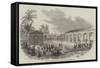 Opening of the Jamaica Railway, Kingston Terminus-null-Framed Stretched Canvas