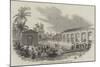 Opening of the Jamaica Railway, Kingston Terminus-null-Mounted Giclee Print