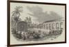 Opening of the Jamaica Railway, Kingston Terminus-null-Framed Giclee Print