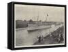 Opening of the Kaiser Wilhelm Canal by the German Emperor-null-Framed Stretched Canvas