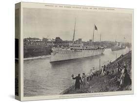 Opening of the Kaiser Wilhelm Canal by the German Emperor-null-Stretched Canvas