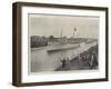 Opening of the Kaiser Wilhelm Canal by the German Emperor-null-Framed Giclee Print