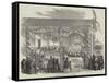 Opening of the Madrid and Aranjuez Railway-null-Framed Stretched Canvas