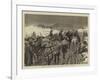 Opening of the New Campaign in Spain, Alphonsist Troops on the March-null-Framed Giclee Print