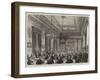 Opening of the New Conservative Club at Manchester, the Inauguration Banquet-null-Framed Giclee Print