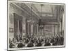 Opening of the New Conservative Club at Manchester, the Inauguration Banquet-null-Mounted Giclee Print