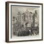 Opening of the New Corn Exchange at Aylesbury-Charles Robinson-Framed Giclee Print