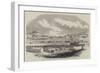 Opening of the New Docks at Swansea-null-Framed Giclee Print