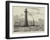 Opening of the New Eddystone Lighthouse by the Duke of Edinburgh-null-Framed Giclee Print