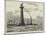 Opening of the New Eddystone Lighthouse by the Duke of Edinburgh-null-Mounted Giclee Print