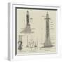 Opening of the New Eddystone Lighthouse-null-Framed Giclee Print