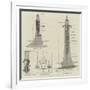 Opening of the New Eddystone Lighthouse-null-Framed Giclee Print