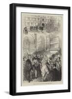 Opening of the New Hall and Library of Keble College, Oxford-Charles Robinson-Framed Giclee Print