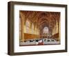 Opening of the New Hall at Lincoln's Inn, Holborn, London, 30th October 1845-Joseph Nash-Framed Giclee Print