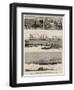 Opening of the New Holyhead Harbour by the Prince of Wales-null-Framed Giclee Print