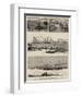 Opening of the New Holyhead Harbour by the Prince of Wales-null-Framed Giclee Print