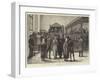 Opening of the New Irish Land Court in Connaught-Frank Dadd-Framed Giclee Print