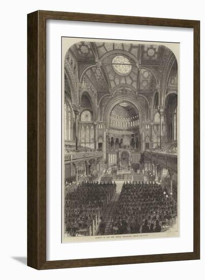 Opening of the New Jewish Synagogue, Berlin-null-Framed Giclee Print