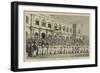 Opening of the New Kachcheri, or Government Offices, at Kandy, Ceylon-null-Framed Giclee Print