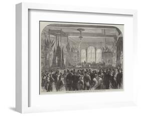 Opening of the New Mechanics' Institute, Bolton, Lancashire-null-Framed Giclee Print