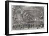 Opening of the New Metropolitan Meat Market, Smithfield, the Banquet-null-Framed Giclee Print