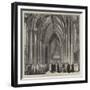 Opening of the New Nave, Bristol Cathedral-null-Framed Giclee Print