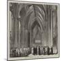 Opening of the New Nave, Bristol Cathedral-null-Mounted Giclee Print