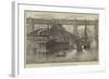 Opening of the New Swing Bridge at Newcastle-On-Tyne-null-Framed Giclee Print