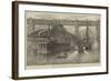 Opening of the New Swing Bridge at Newcastle-On-Tyne-null-Framed Giclee Print