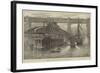 Opening of the New Swing Bridge at Newcastle-On-Tyne-null-Framed Giclee Print