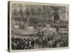 Opening of the New Town Hall at Bradford, the Procession-null-Stretched Canvas