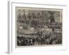 Opening of the New Town Hall at Bradford, the Procession-null-Framed Giclee Print