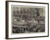 Opening of the New Town Hall at Bradford, the Procession-null-Framed Giclee Print