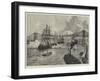 Opening of the New York and Brooklyn Suspension Bridge-null-Framed Giclee Print