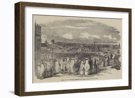 Opening of the Nottingham Arboretum, the Mayor's Address-null-Framed Giclee Print